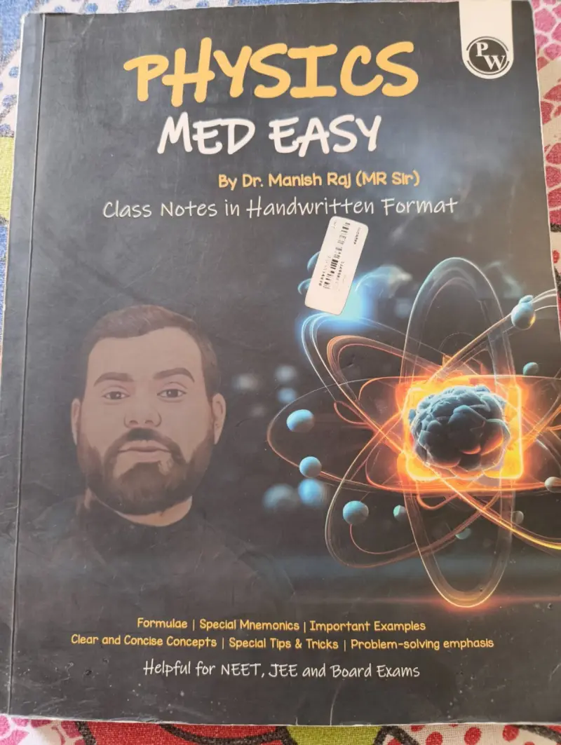 Buy Second Hand Physics medeasy by Dr. MANISH RAJ (MR sir) in Sonipat - Bookaao