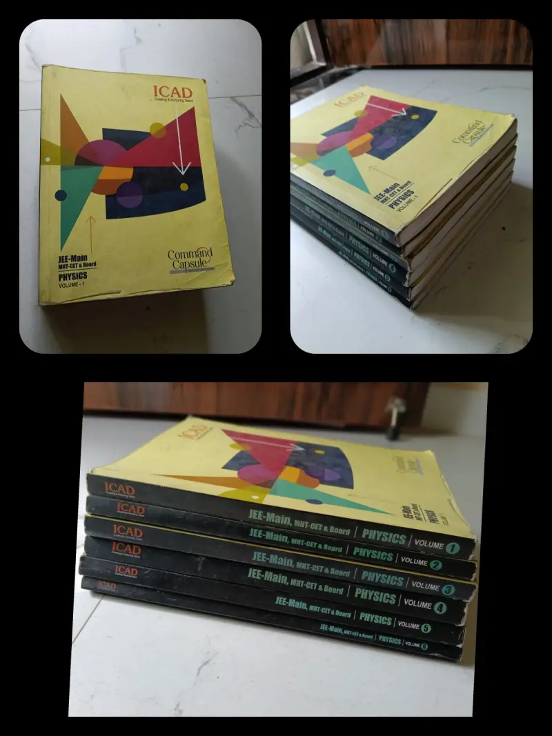 Buy Second Hand Physics module of class 11th, 12th and jee mains of I cad educational institution in Nagpur - Bookaao