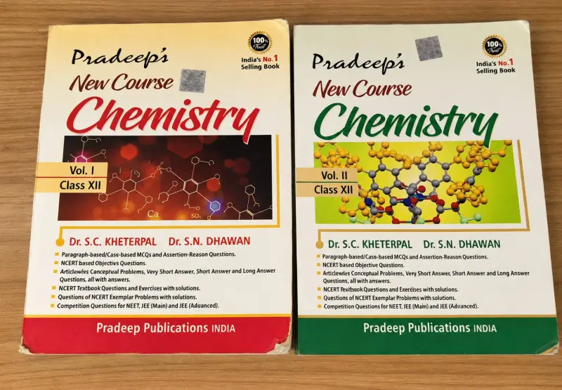 Buy Second Hand Pradeep's New Course Chemistry Class XII Part 1+2 in Howrah - Bookaao