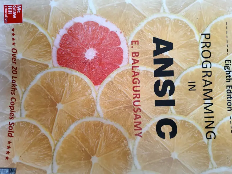 Buy Second Hand Programming in Ansi C in Kannur - Bookaao