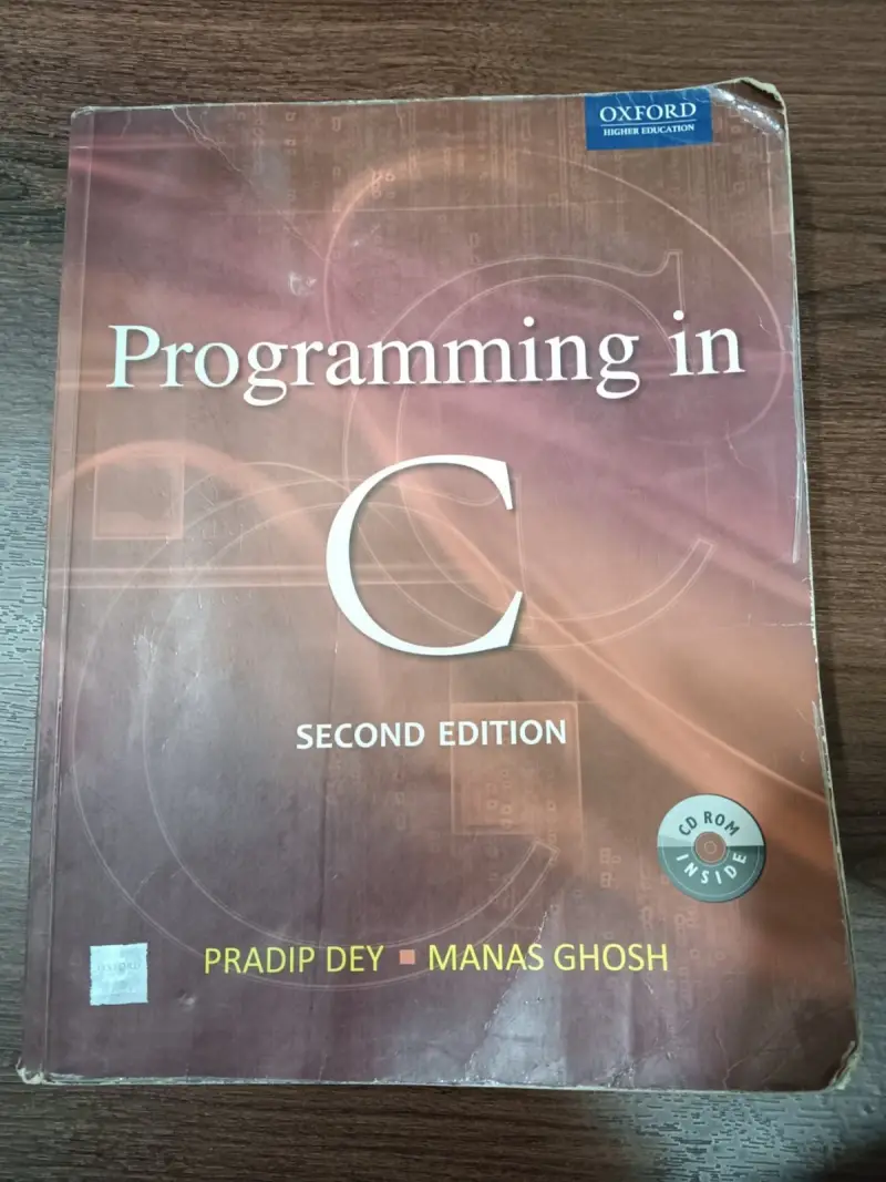 Buy Second Hand Programming in C in Hyderabad - Bookaao