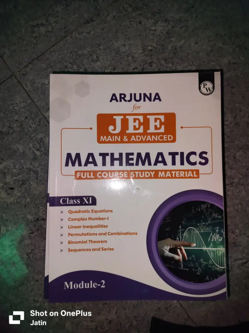 Buy Second Hand PW Arjuna JEE Class 11 Complete Modules Set in Village Dharmpura urf Luharpura , Post-Pathangi,  District Moradabad - Bookaao
