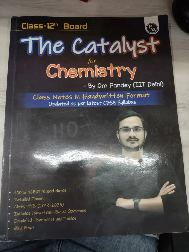 Buy Second Hand Pw chemistry catalyst class 12th in Bhopal - Bookaao