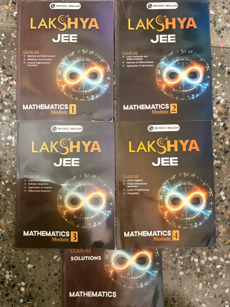 Buy New Pw maths jee modules (set of all5) in Ganj basoda - Bookaao