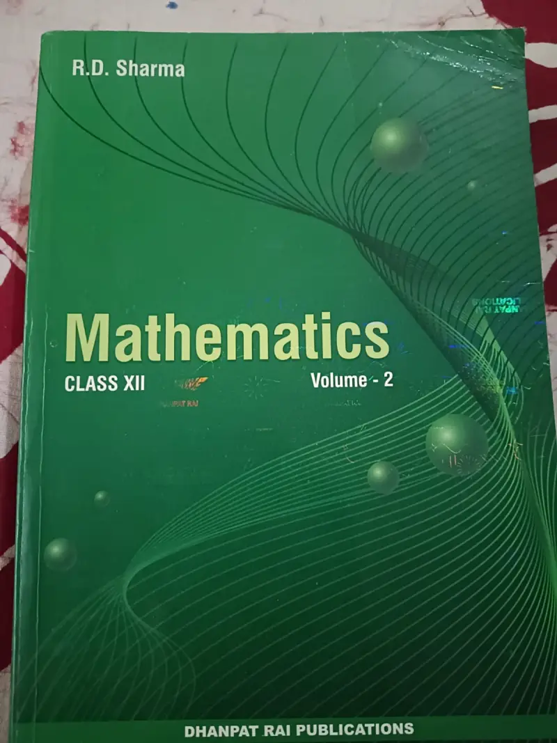 Buy Second Hand Rd sharma class 12 vol 1 and 2 set in Kolkata - Bookaao