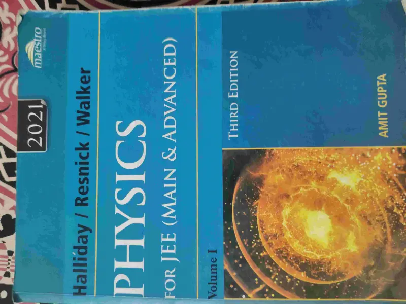 Buy Second Hand Resni k Halliday physics for jee in Agra - Bookaao