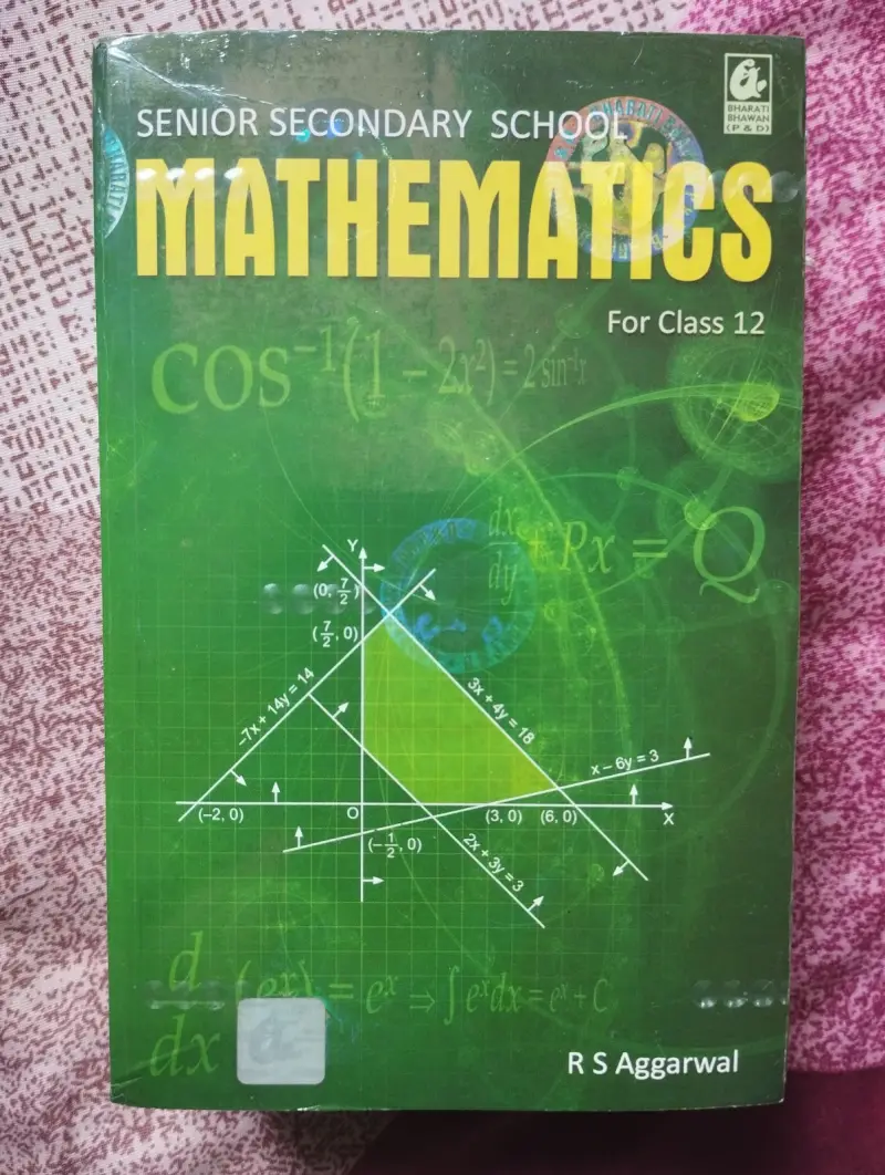 Buy New Senior Secondary School R.S. Aggarwal Mathematics for Class 12 in Anpara - Bookaao