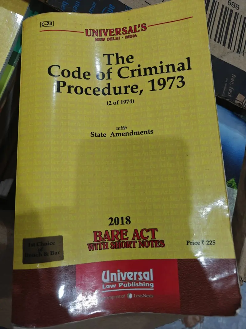 Buy Second Hand The Code of Criminal Procedure, 1973 in Amroha - Bookaao