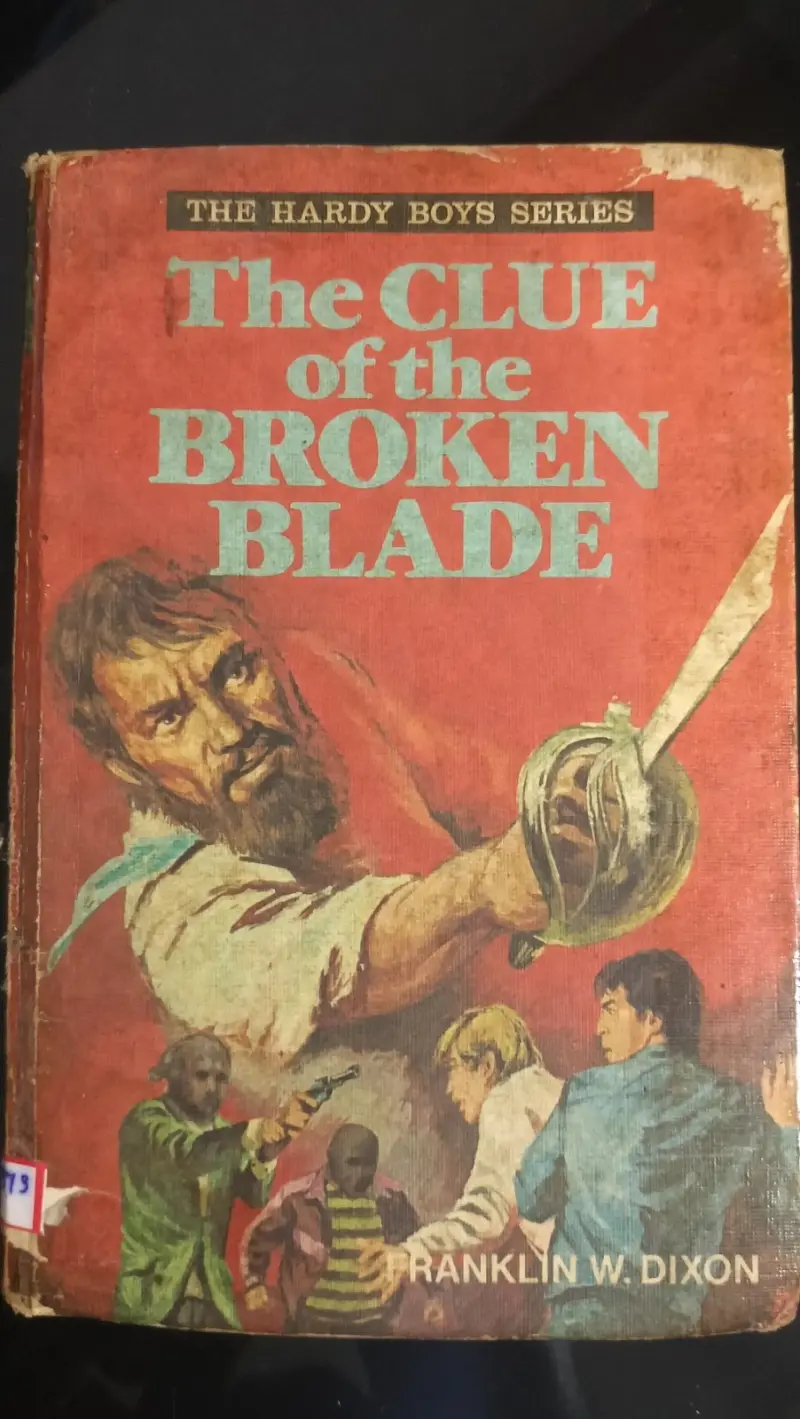 Buy Second Hand The Hardy Boys - The Clue of the Broken Blade in Bangalore - Bookaao