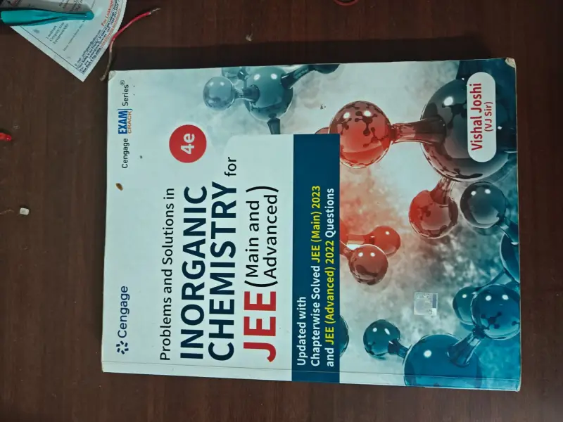 Buy Second Hand Vishal joshi Inorganic chemistry in Bangalore - Bookaao